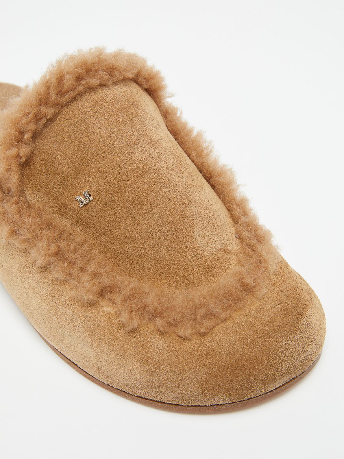 Leather mules - CAMEL - Max Mara - 4