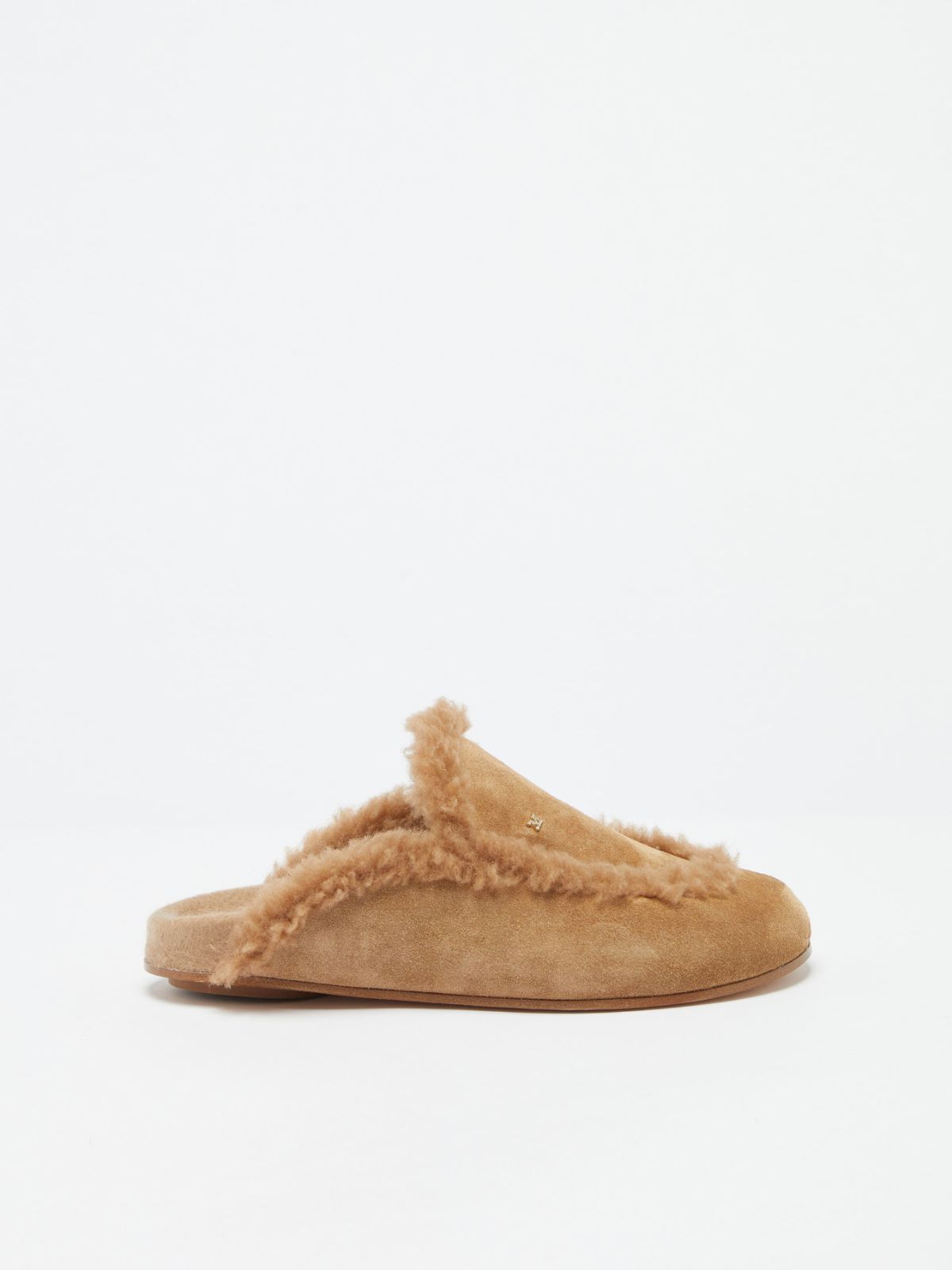 Leather mules - CAMEL - Max Mara