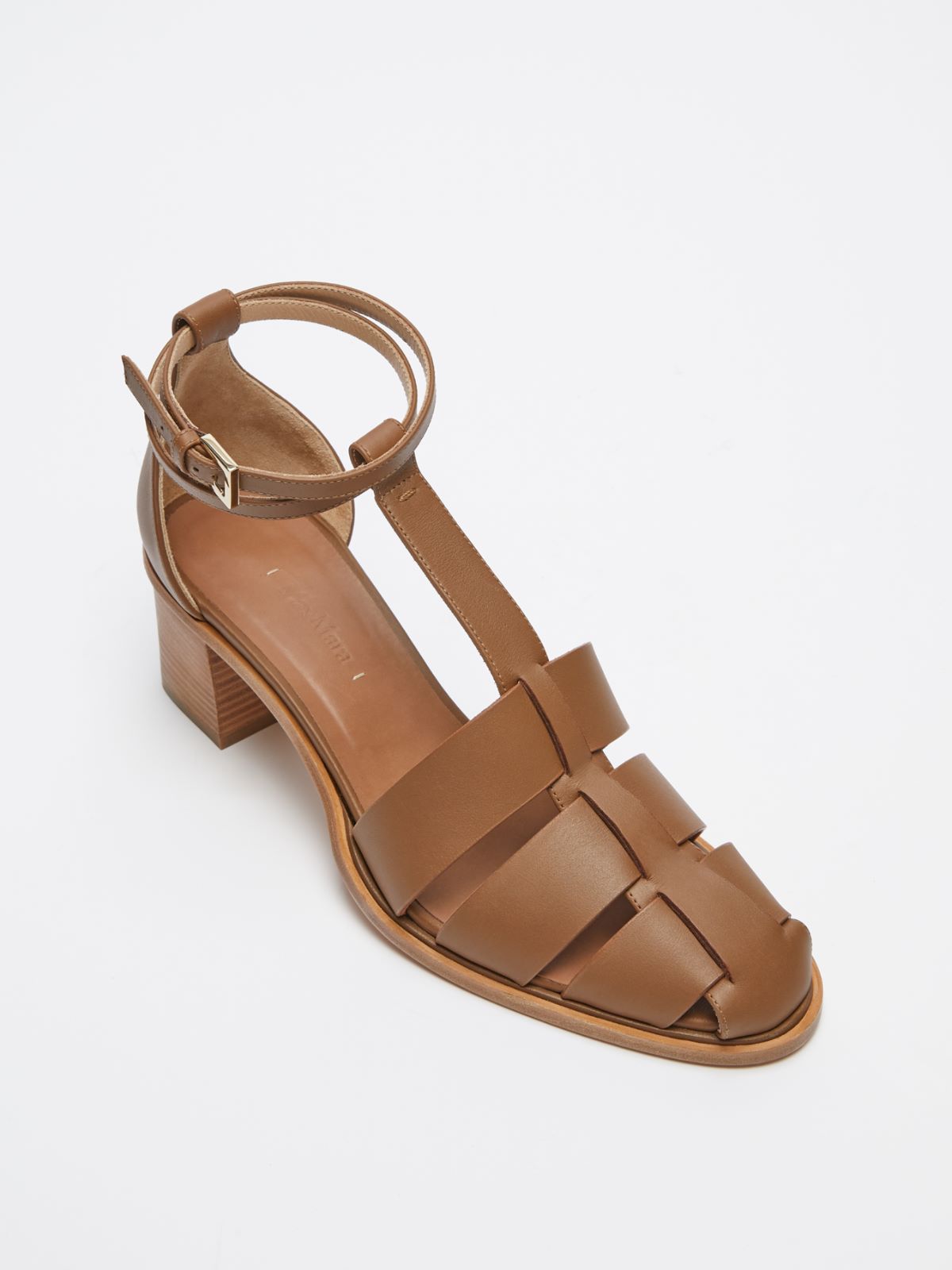 Leather sandals - BROWN - Max Mara - 5