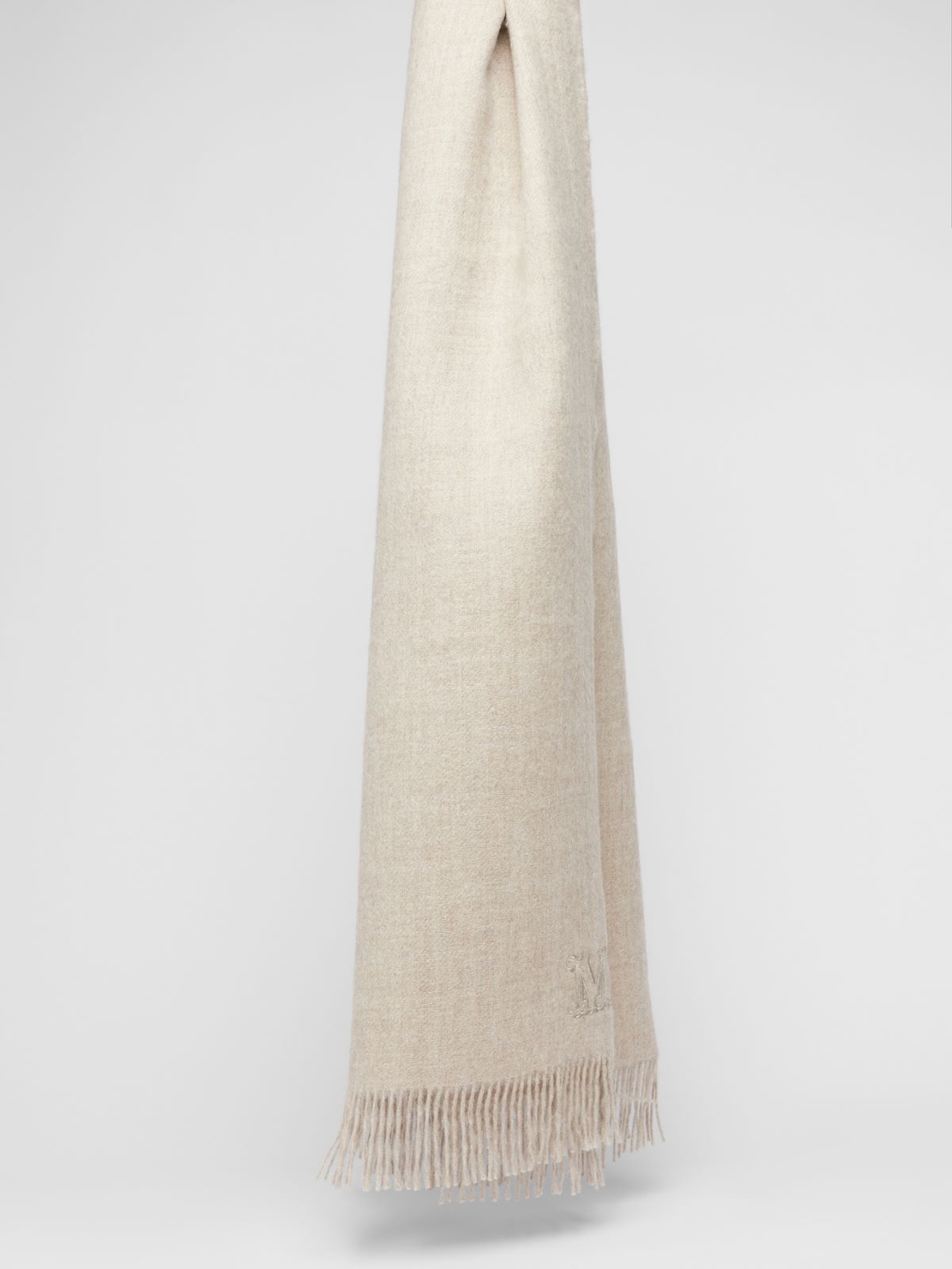 Alpaca and silk stole - SAND - Max Mara - 3