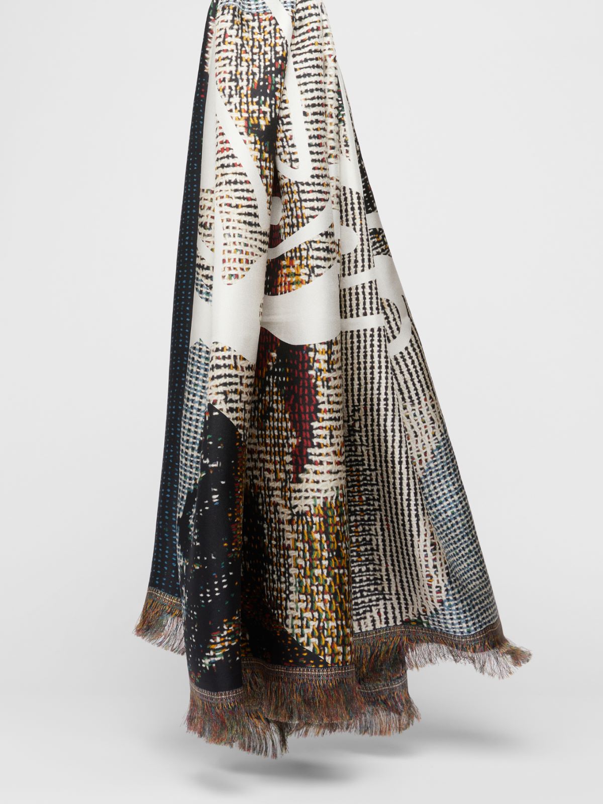 Printed silk shawl - MULTICOLOUR - Max Mara - 3