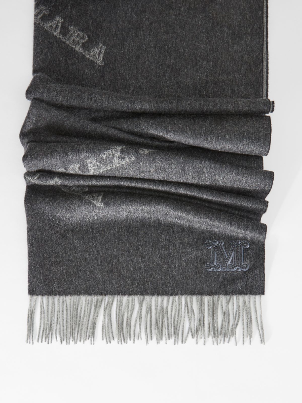 Cashmere stole - DARK GREY - Max Mara - 2