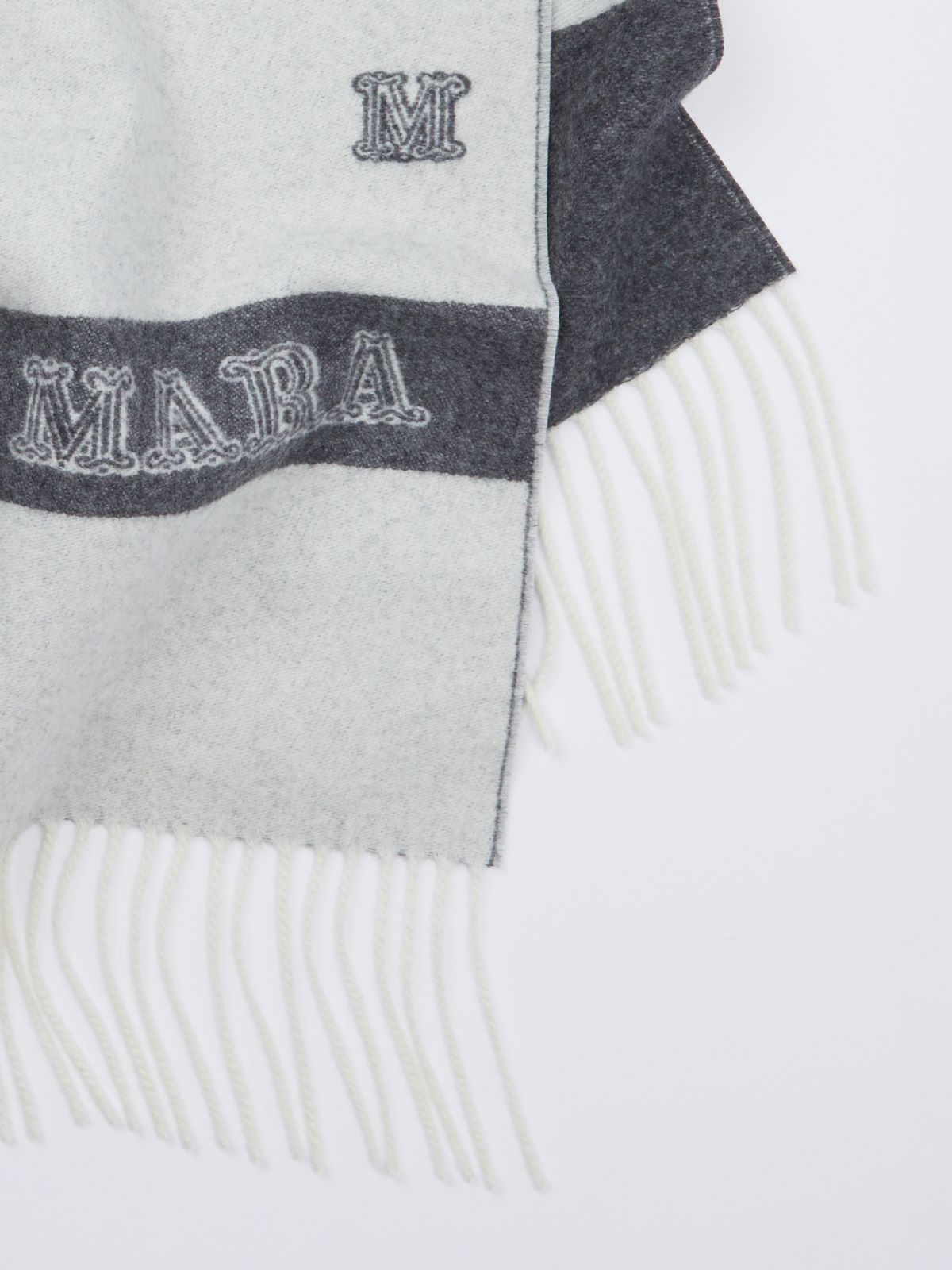 Cashmere stole - MEDIUM GREY - Max Mara - 2