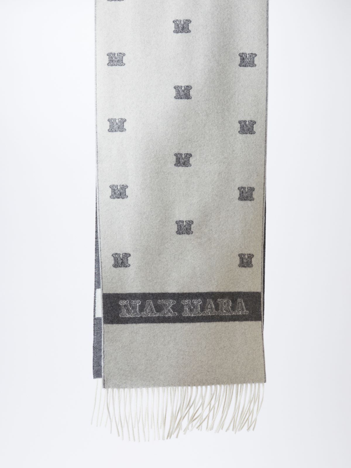 Cashmere stole - MEDIUM GREY - Max Mara