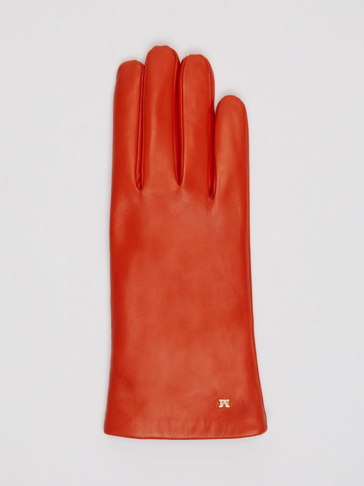 Nappa leather gloves - ORANGE - Max Mara - 2