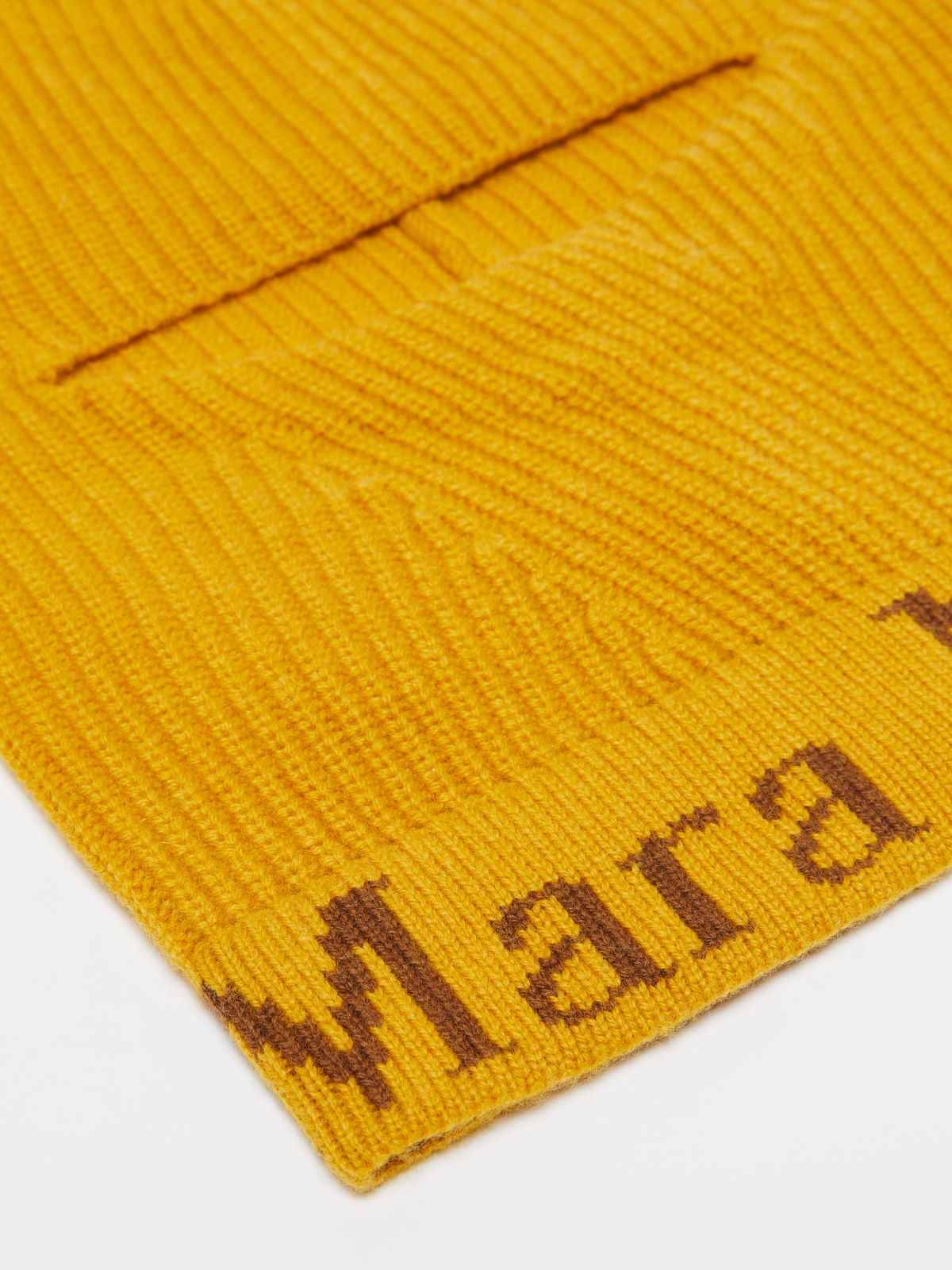 Wool and cashmere balaclava - YELLOW - Max Mara - 2