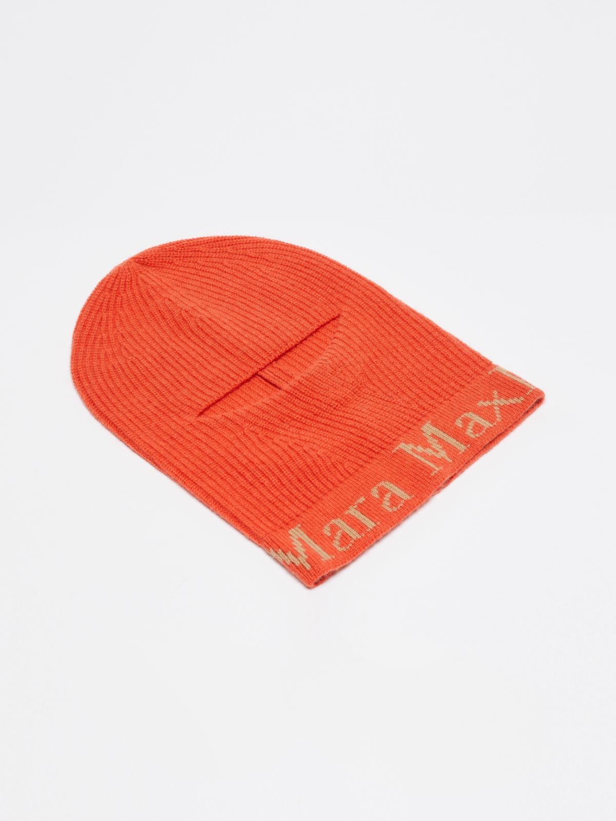 Wool and cashmere balaclava - ORANGE - Max Mara