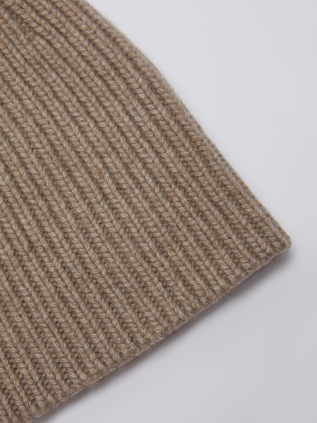 Cashmere beanie hat - BEIGE - Max Mara - 2