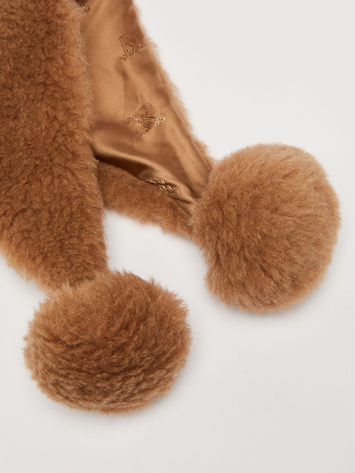 Teddy fabric cap - CAMEL - Max Mara - 2