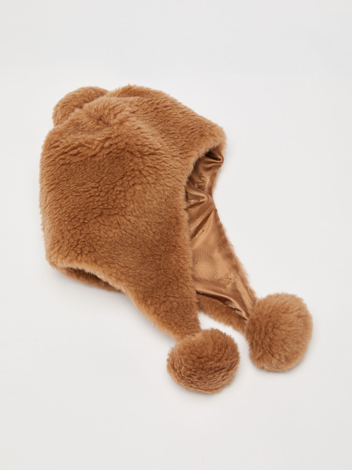 Teddy fabric cap - CAMEL - Max Mara