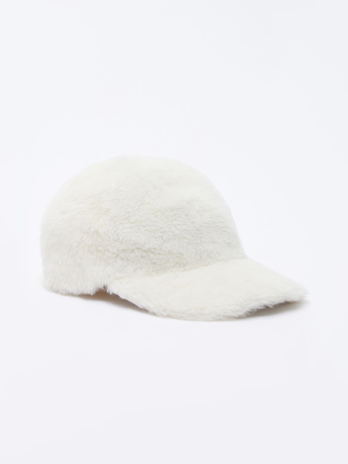 Cappello baseball in tessuto Teddy - BIANCO - Max Mara - 2