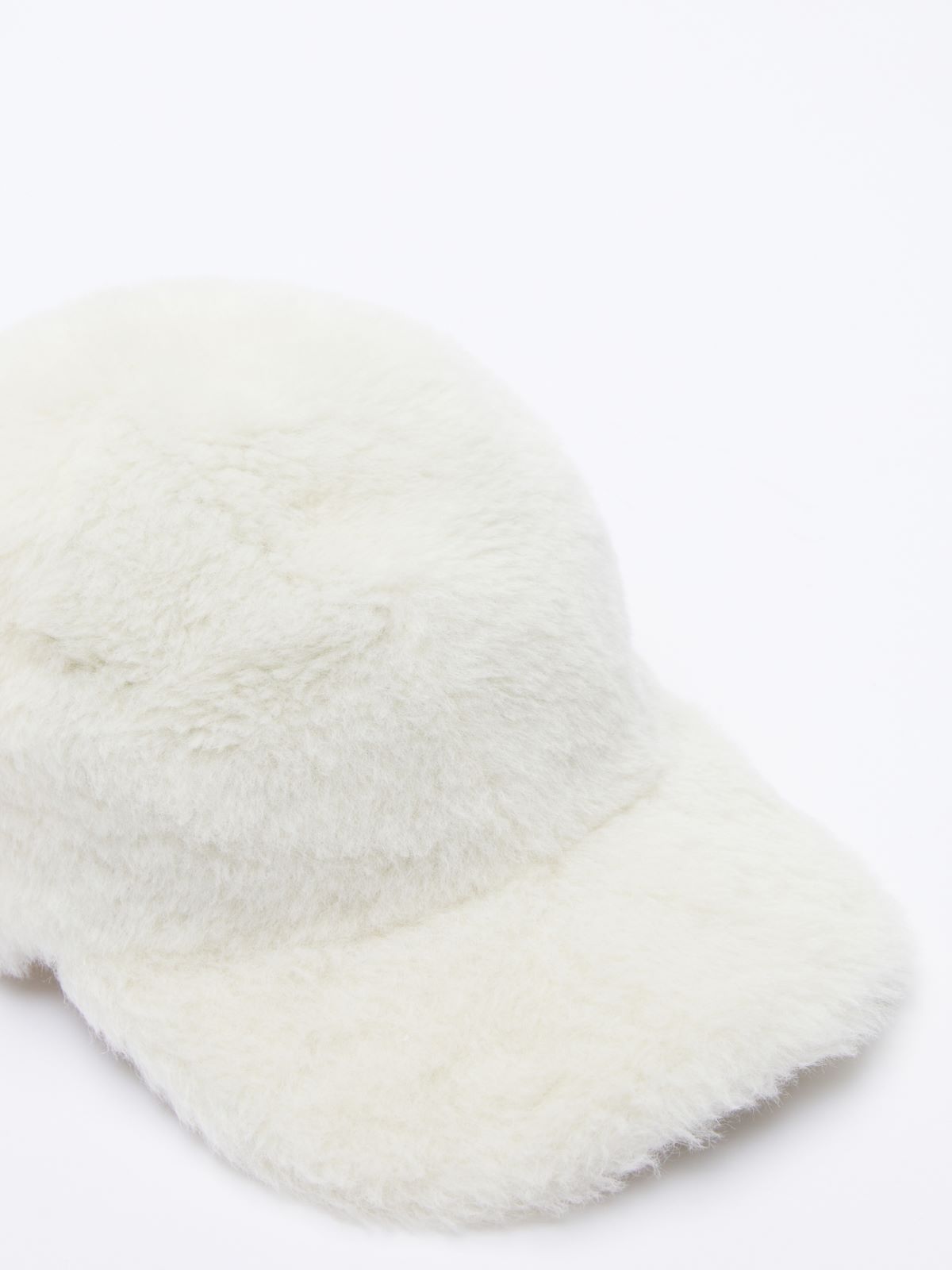 Cappello baseball in tessuto Teddy - BIANCO - Max Mara - 4