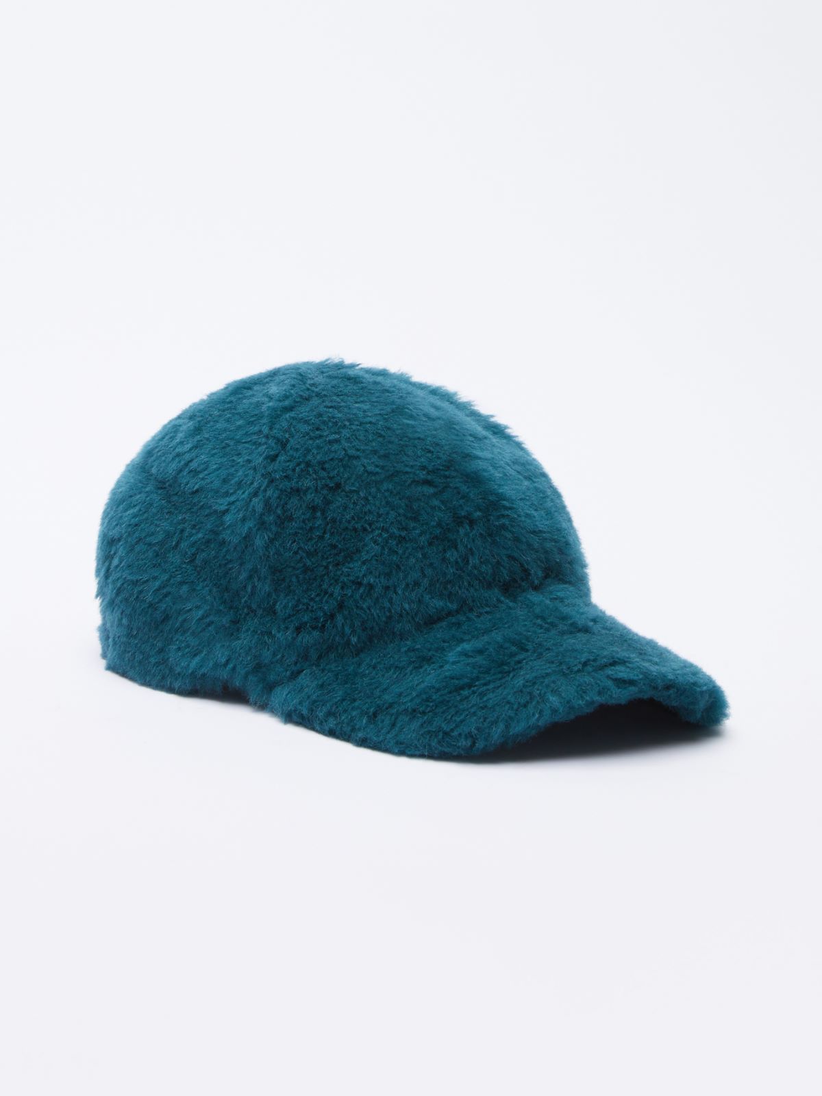 Teddy fabric baseball cap - OIL - Max Mara - 2