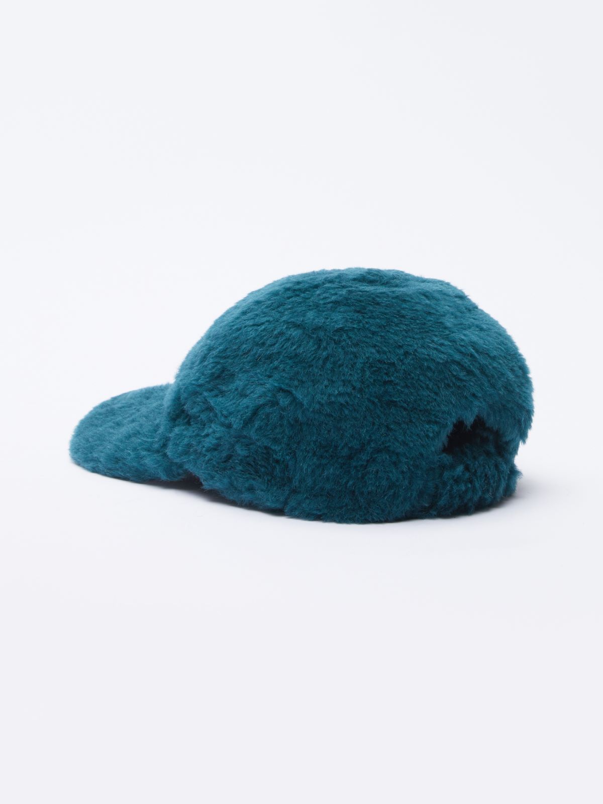 Teddy fabric baseball cap - OIL - Max Mara - 3