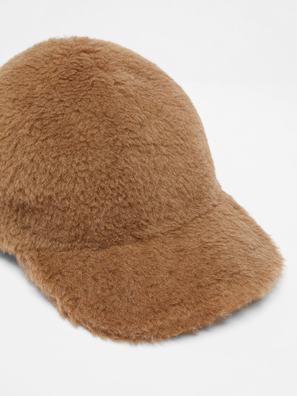 Teddy fabric baseball cap - CAMEL - Max Mara - 2