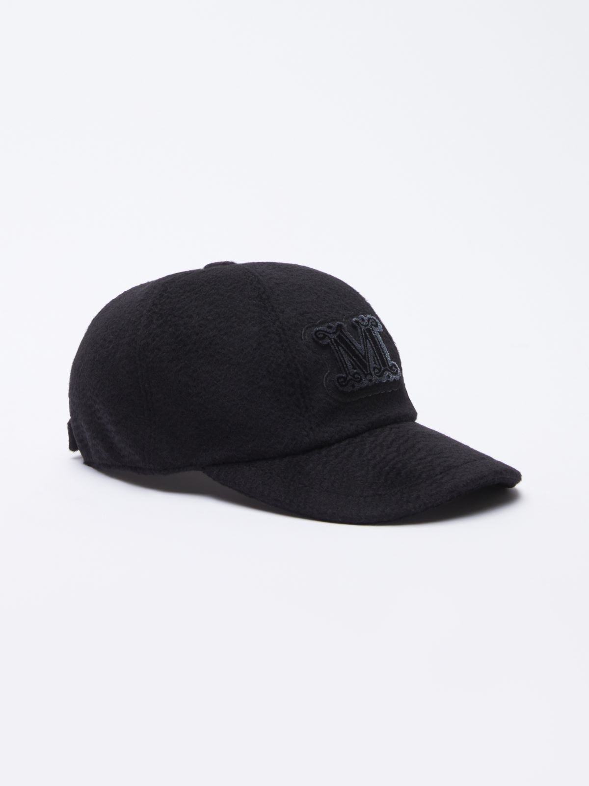 Baseballcap aus Kamelhaar - SCHWARZ - Max Mara - 2