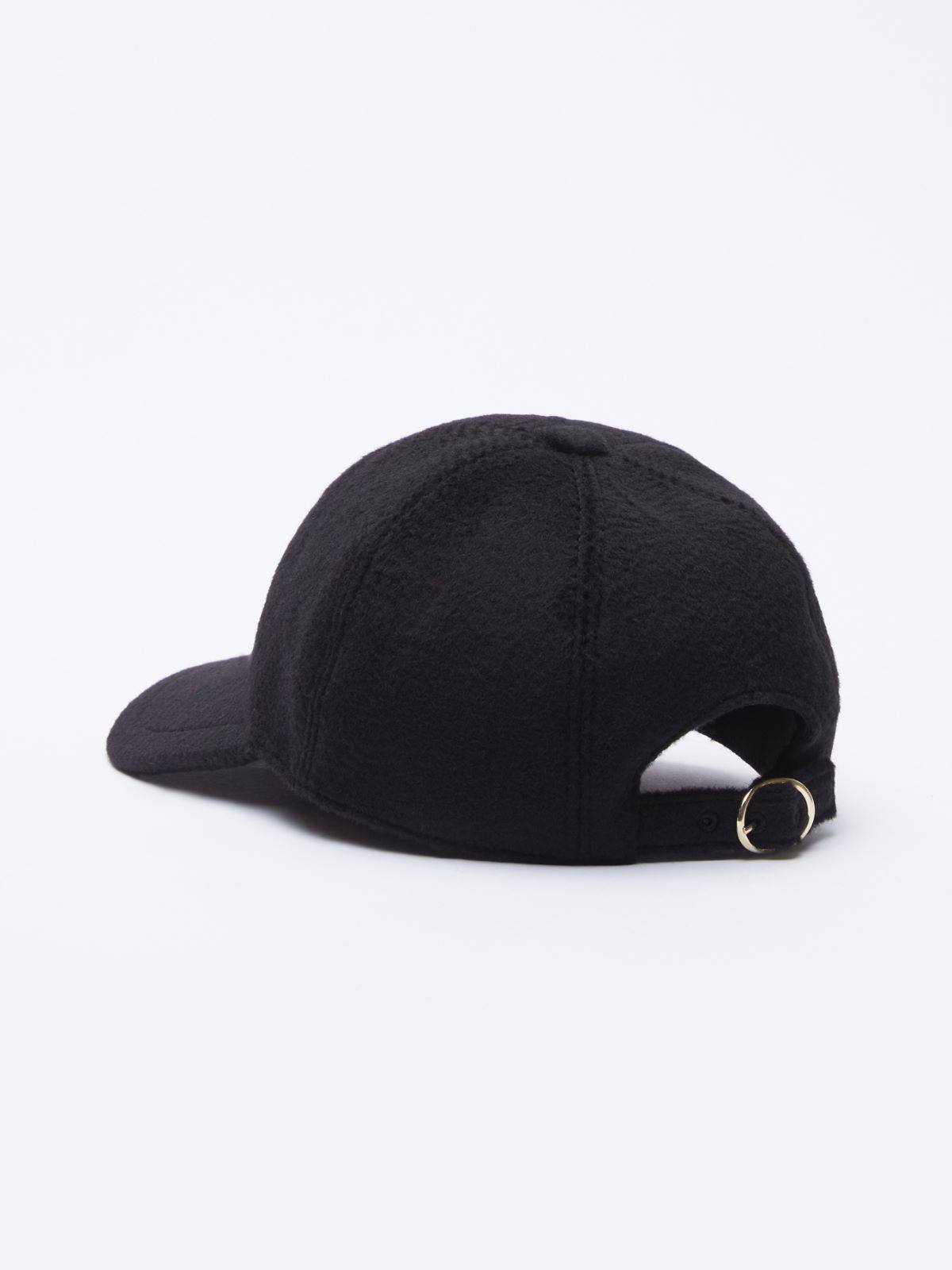 Baseballcap aus Kamelhaar - SCHWARZ - Max Mara - 3