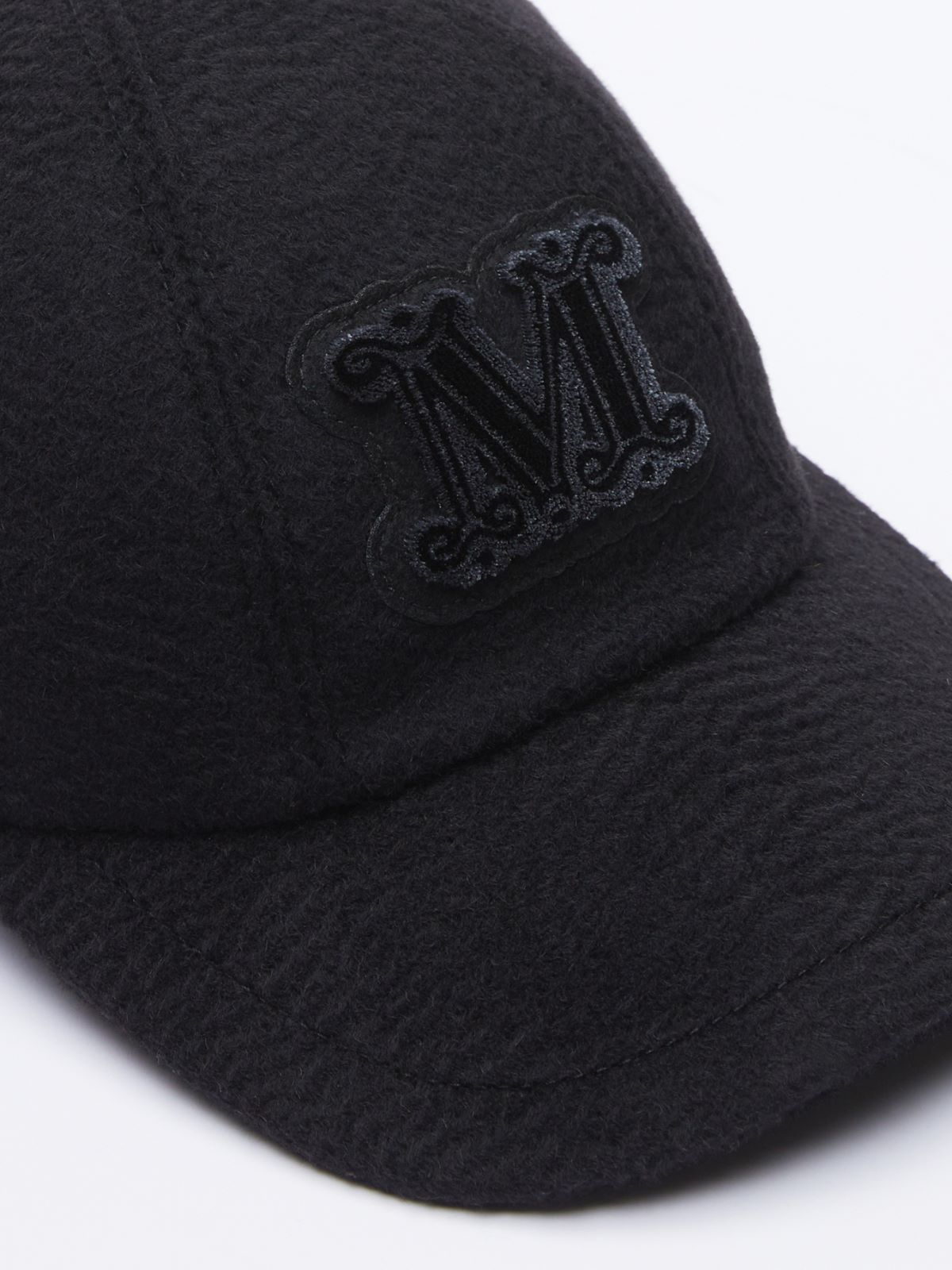 Baseballcap aus Kamelhaar - SCHWARZ - Max Mara - 4