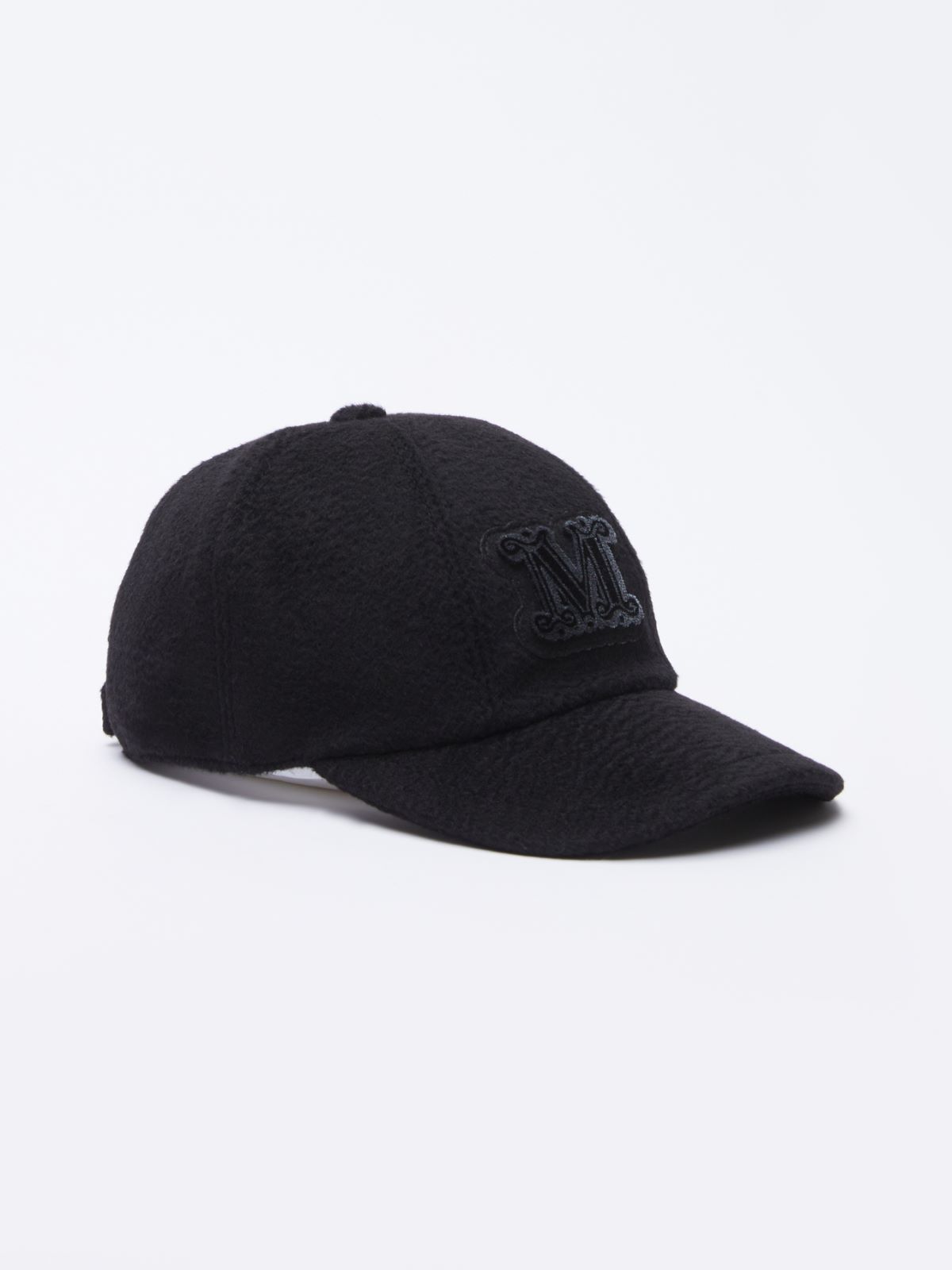 Baseballcap aus Kamelhaar - SCHWARZ - Max Mara