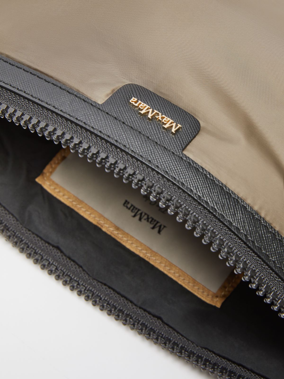 Water-repellent canvas pouch - KAKI - Max Mara - 3