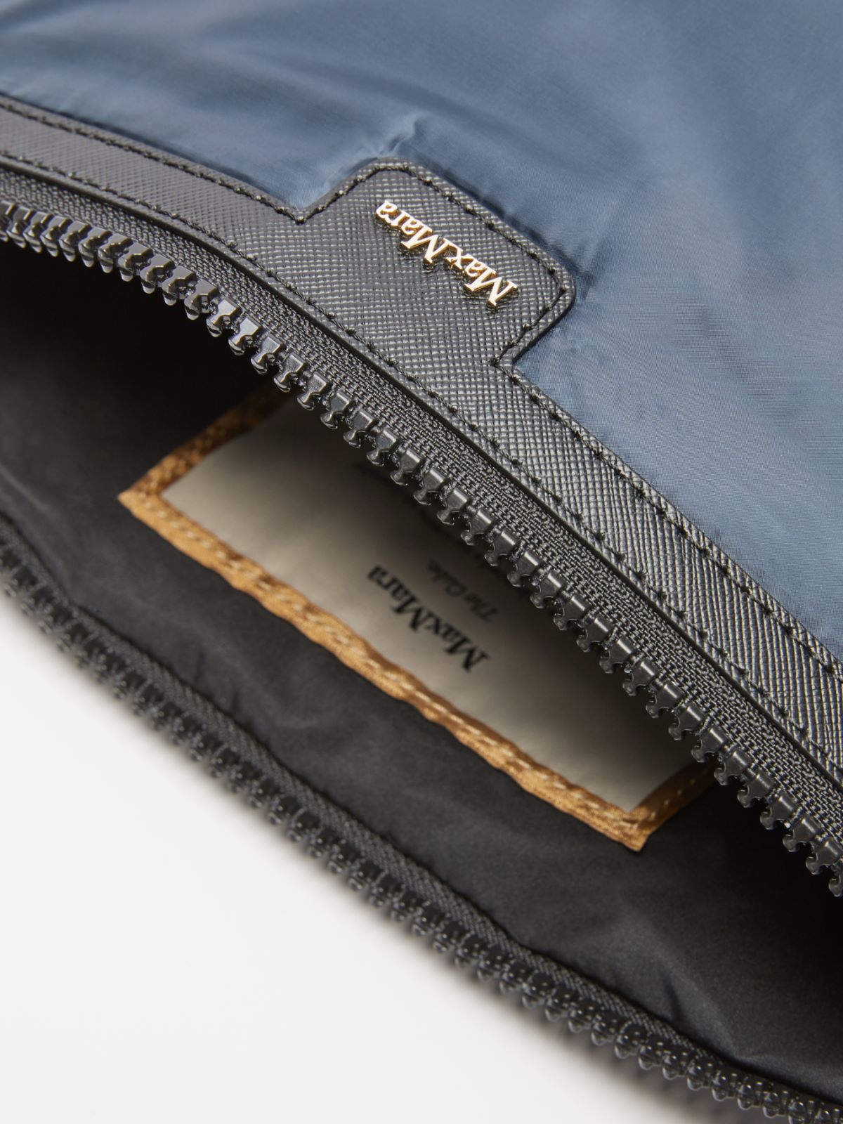 Pochette en toile déperlante - BLEU MARINE - Max Mara - 3