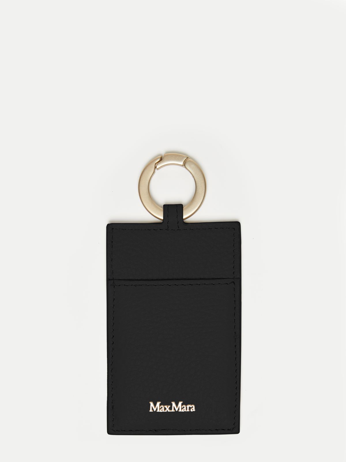 Deerskin badge holder - BLACK - Max Mara