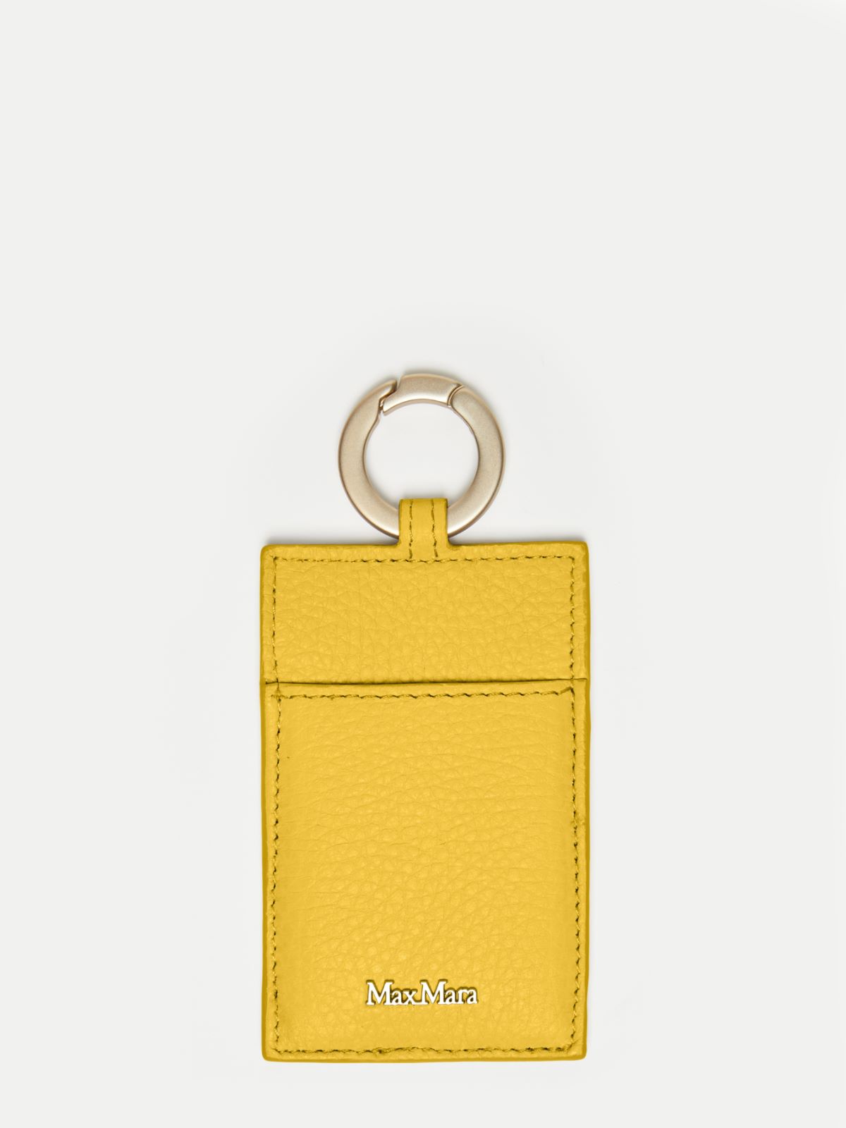 Deerskin badge holder - YELLOW - Max Mara
