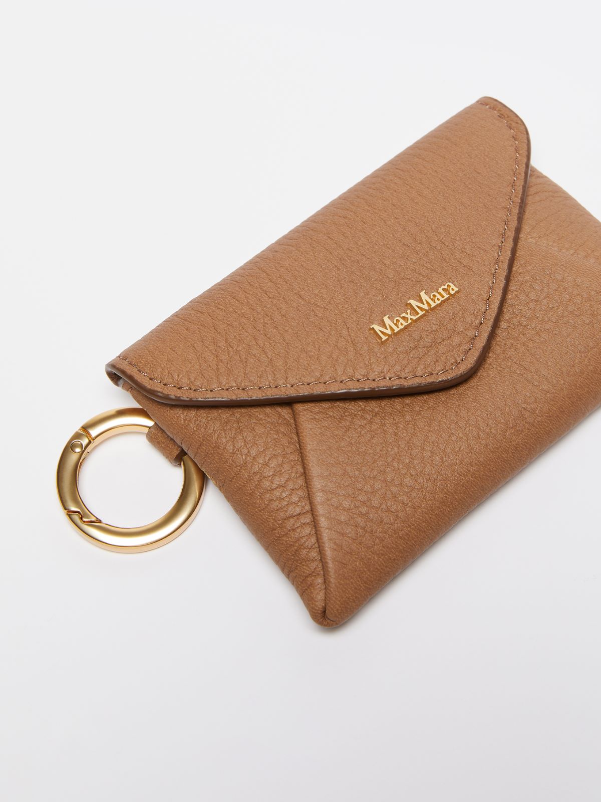 Deerskin card holder - CAMEL - Max Mara - 2