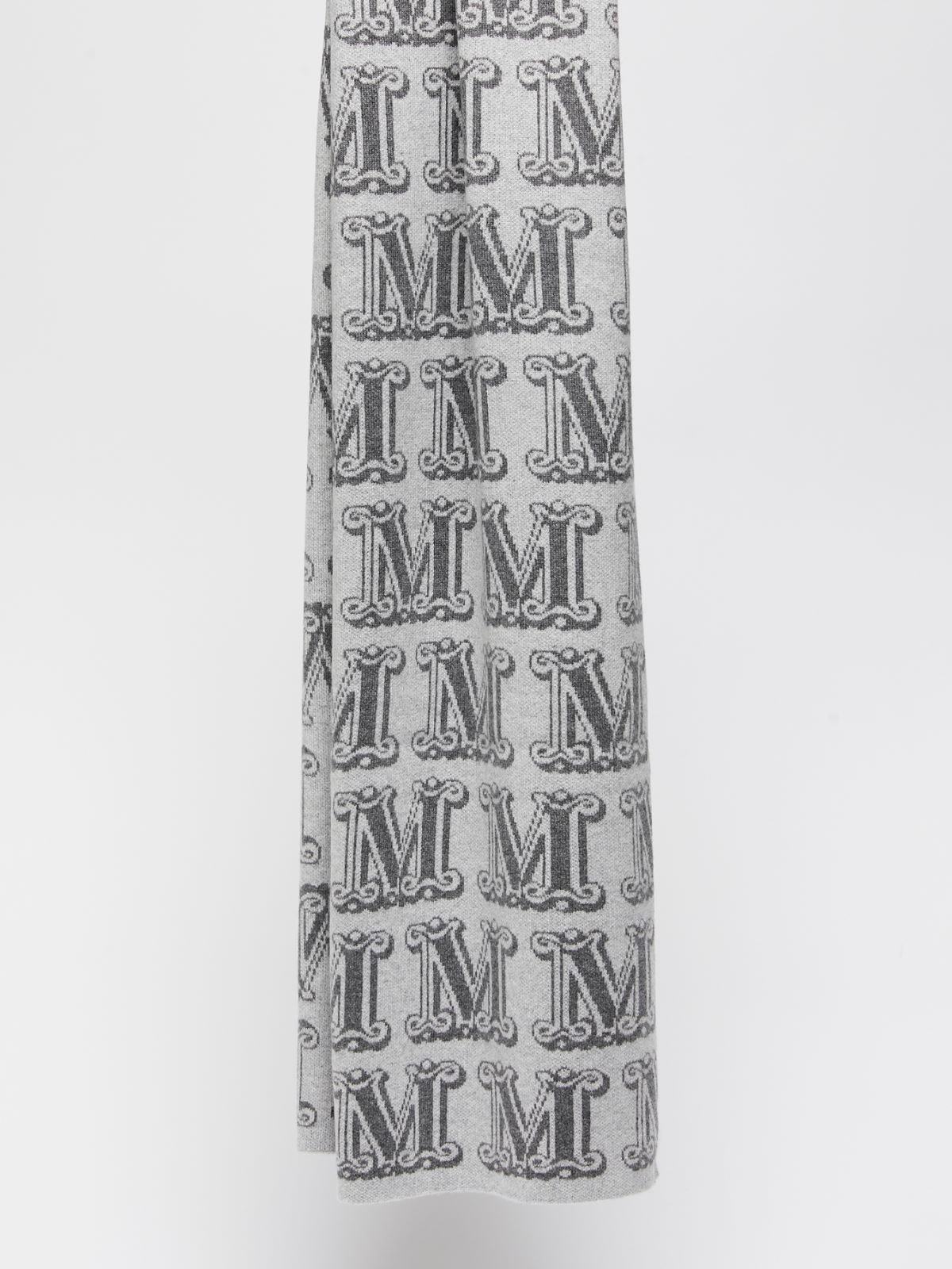 Cashmere scarf - MEDIUM GREY - Max Mara