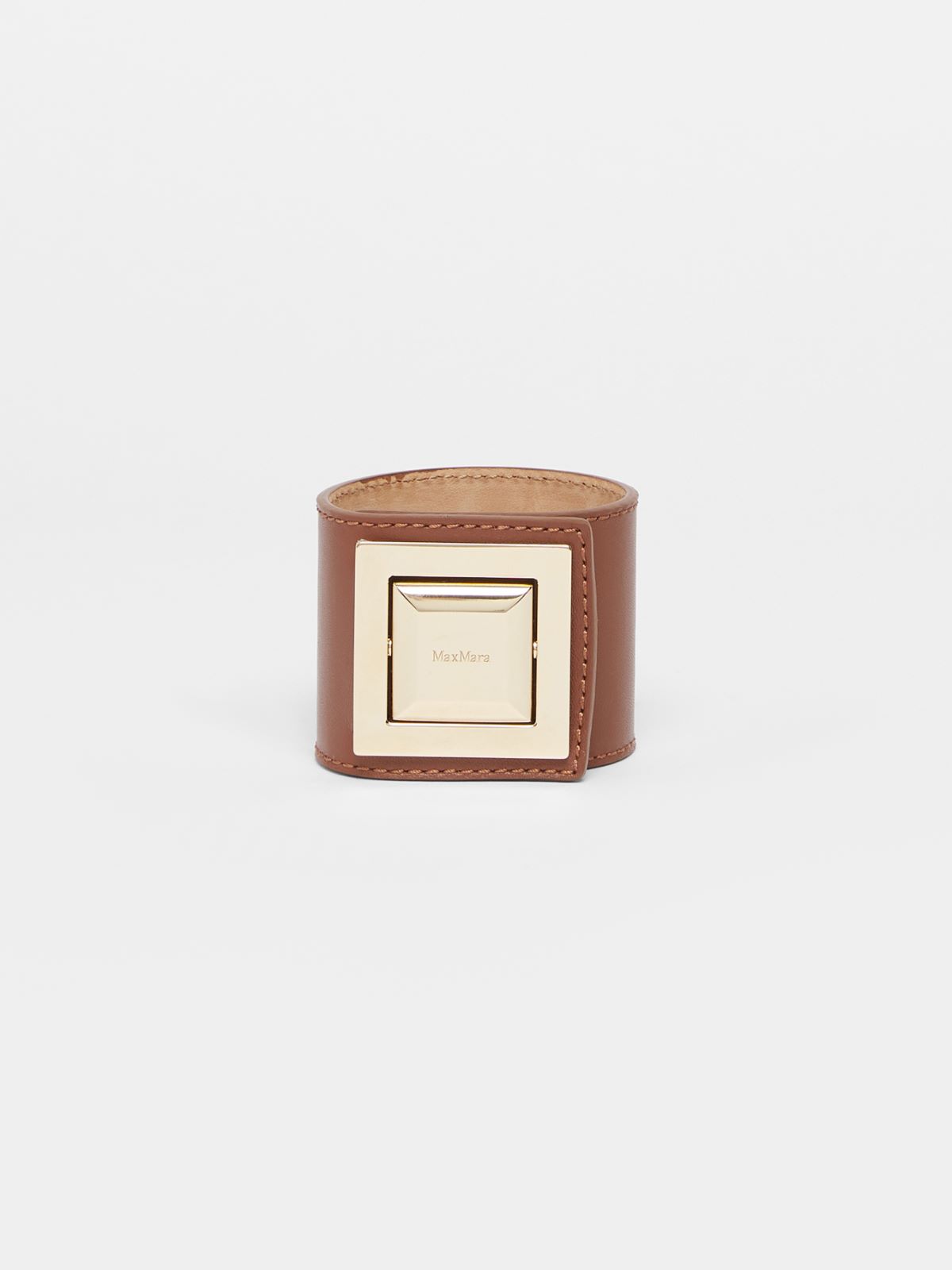 Leather bracelet - TOBACCO - Max Mara