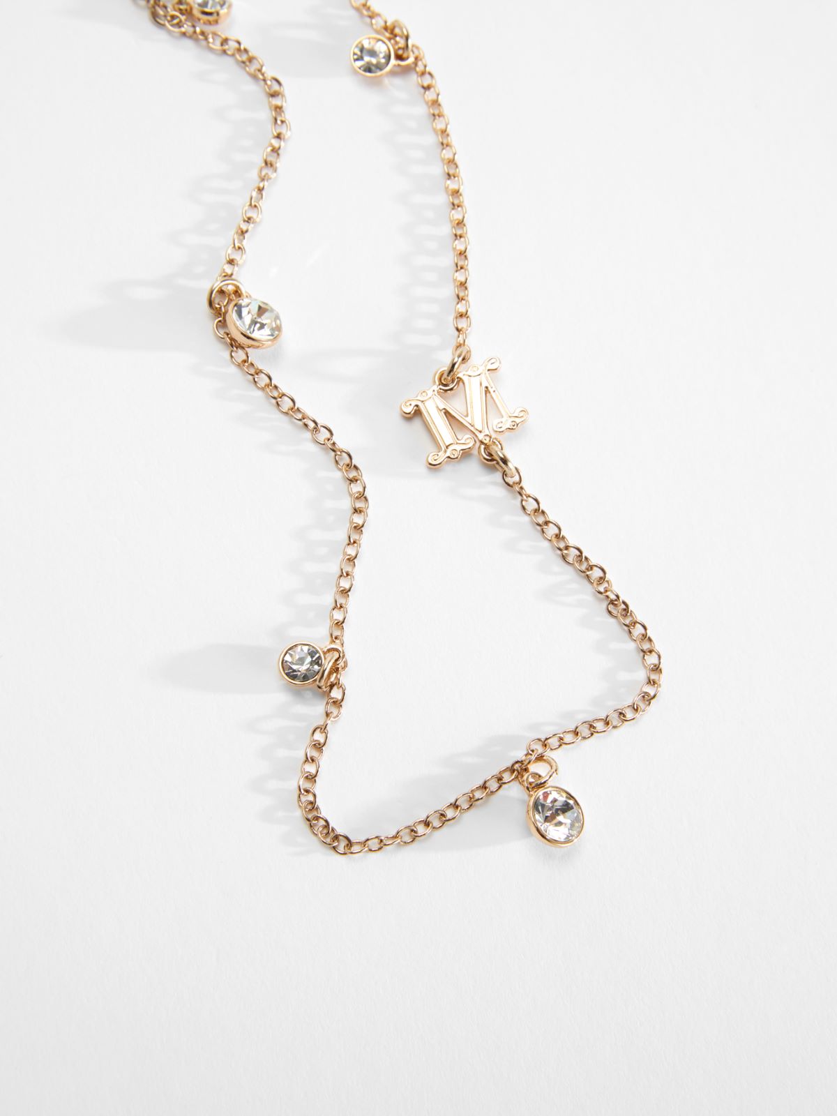 Two-chain necklace with pearls - PEARLY WHITE - Max Mara - 3