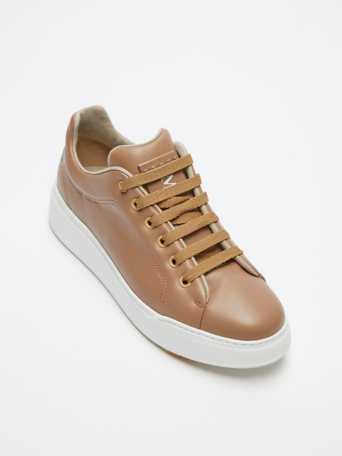 Leather sneakers - CAMEL - Max Mara - 6
