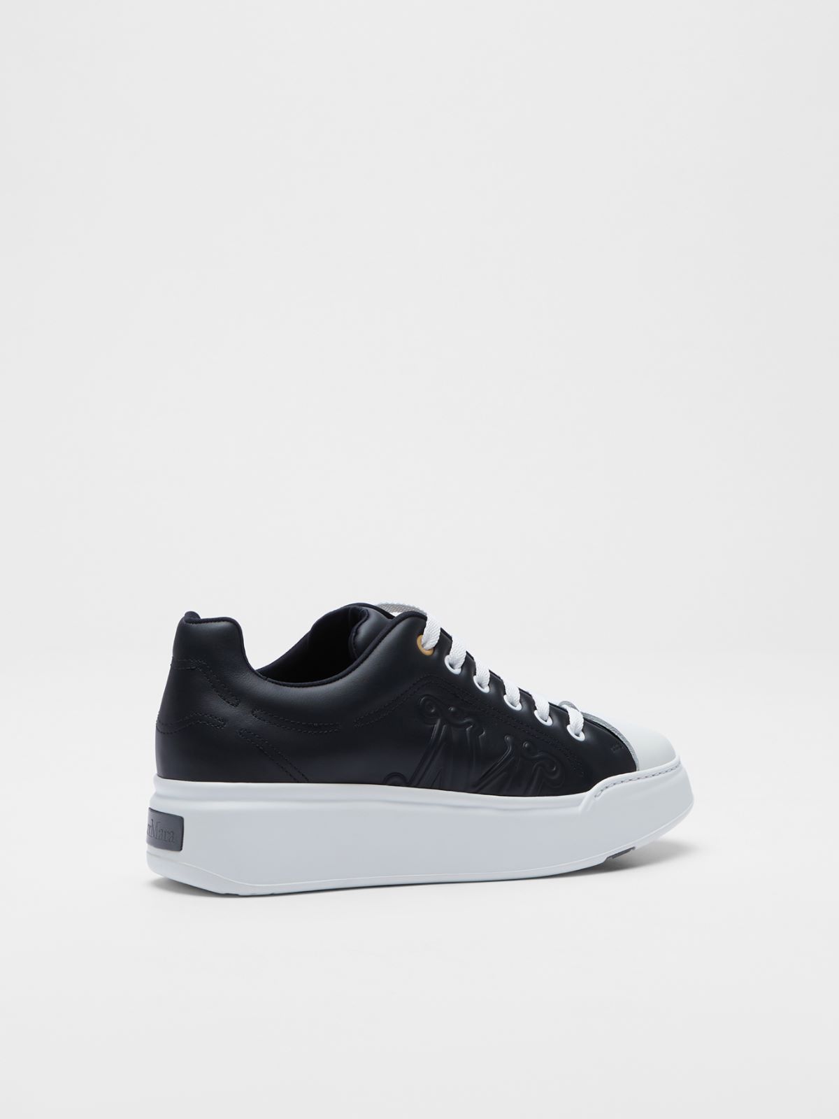 Leather sneakers - BLACK - Max Mara - 3