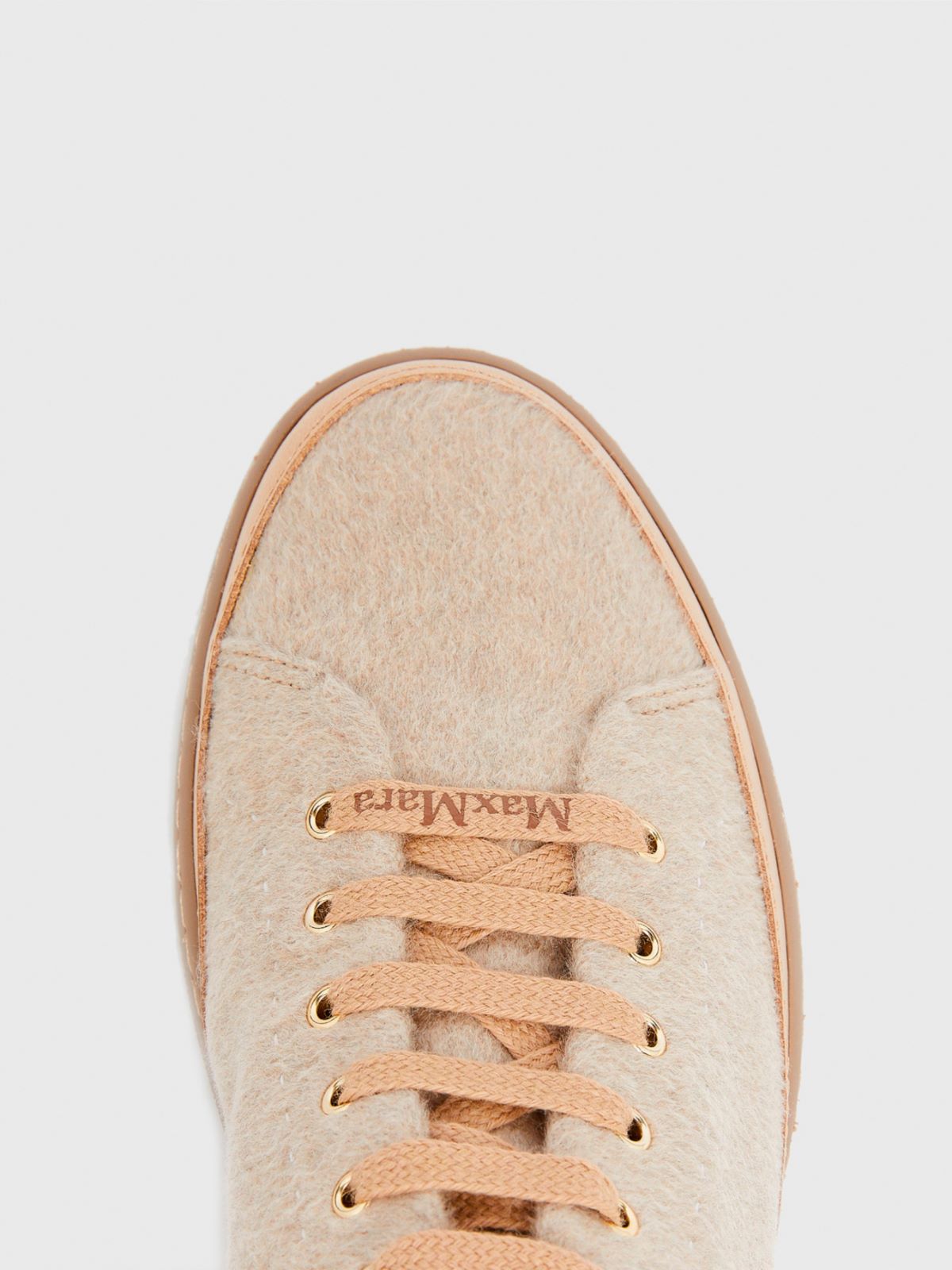 Cashmere sneakers - SAND - Max Mara - 4