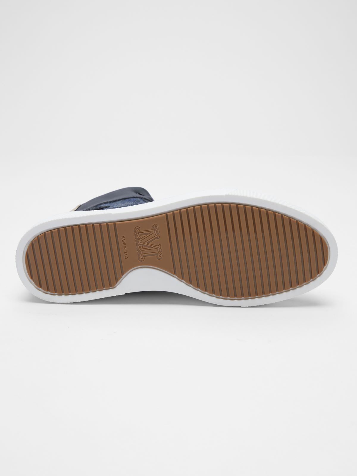 Split-leather and leather sneakers - ULTRAMARINE - Max Mara - 5