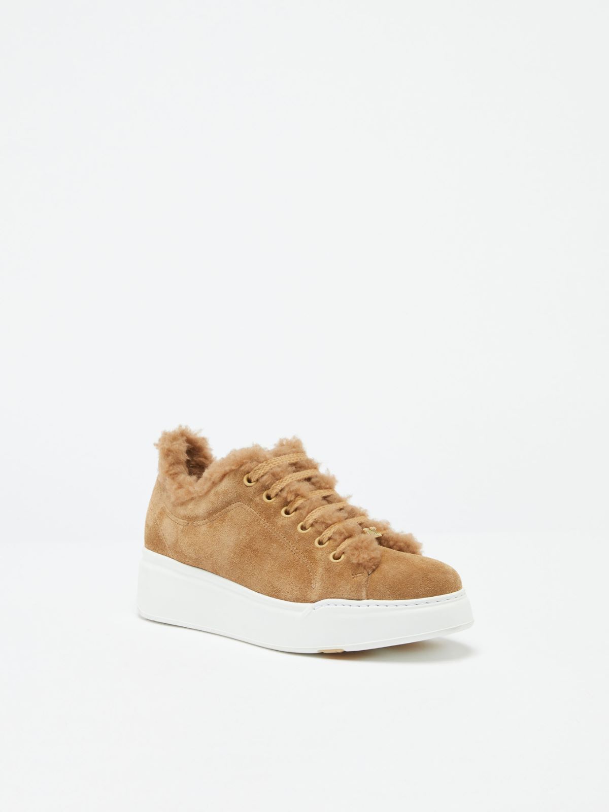 Sneaker aus Leder - KAMEL - Max Mara - 2