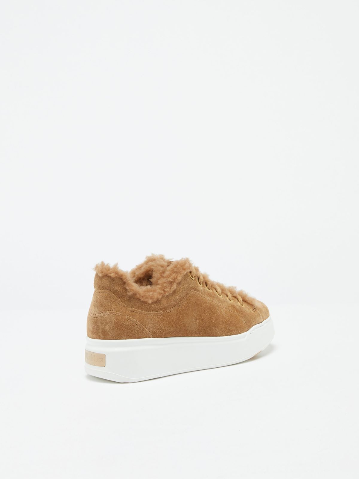 Sneaker aus Leder - KAMEL - Max Mara - 3