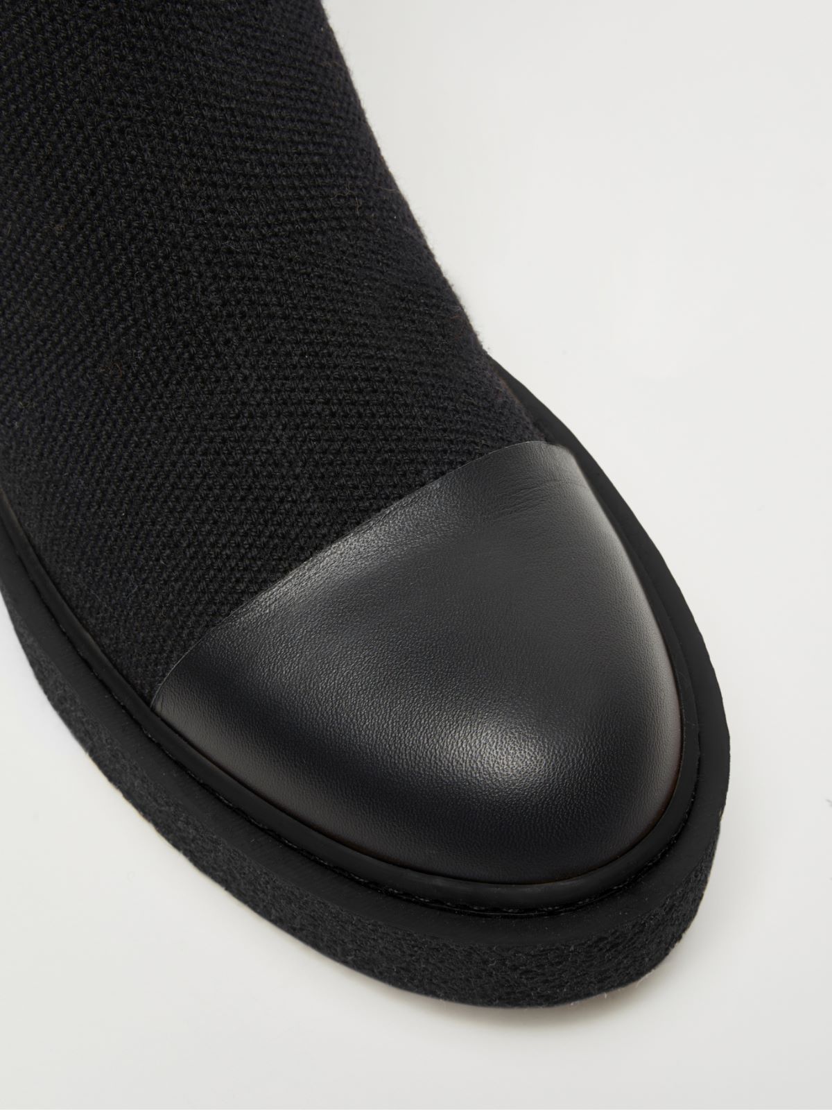Knitted boots - BLACK - Max Mara - 5