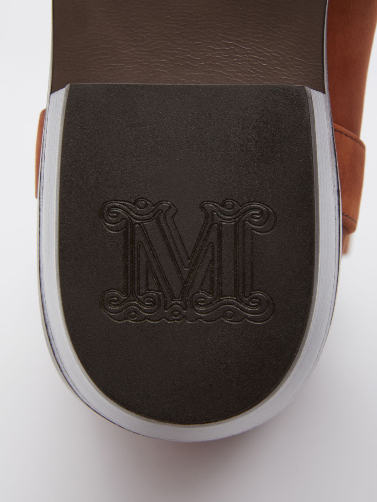 Nubuck campero boots - CHOCOLATE - Max Mara - 4