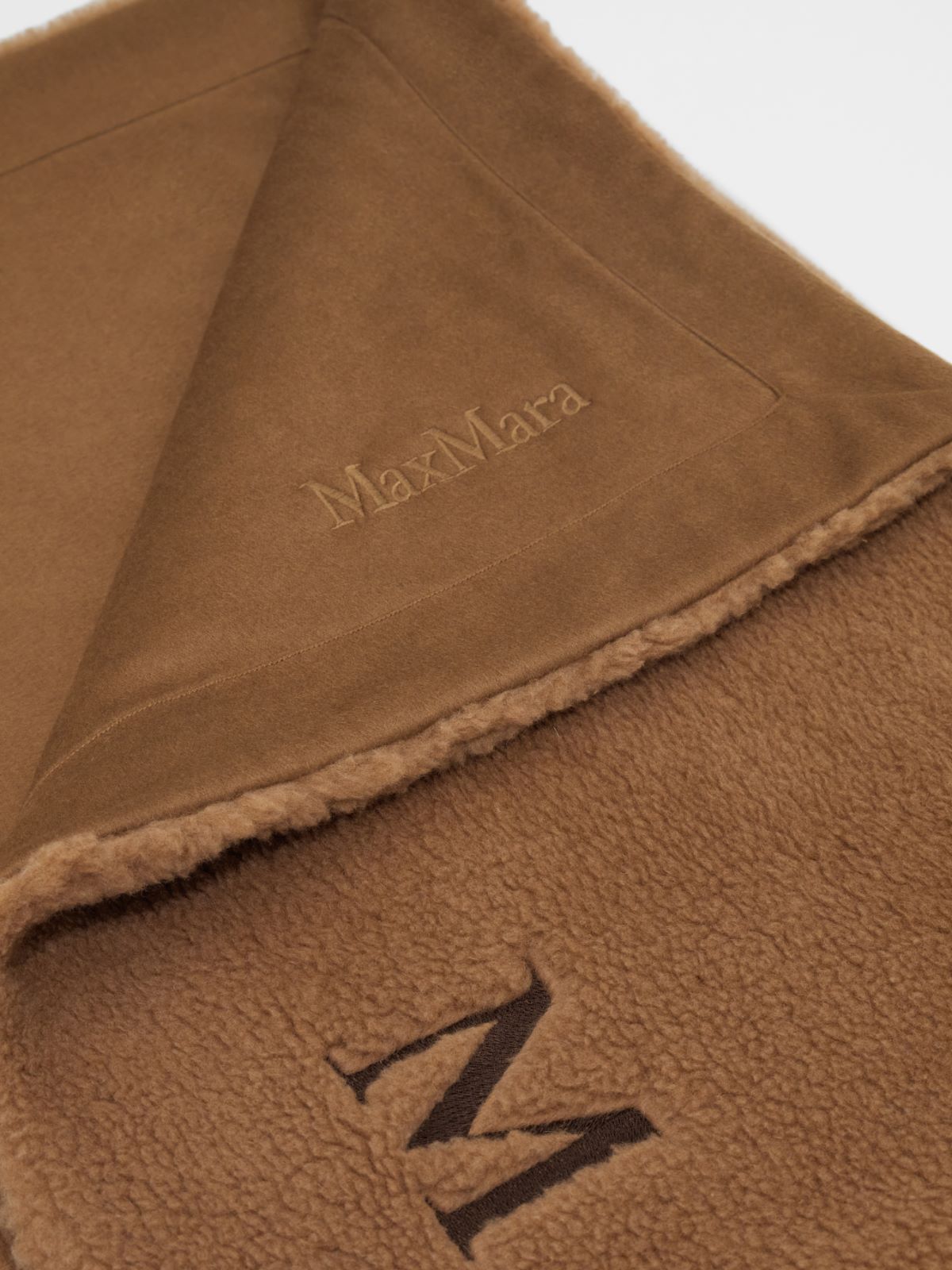 Teddy and wool blanket - CAMEL - Max Mara - 2