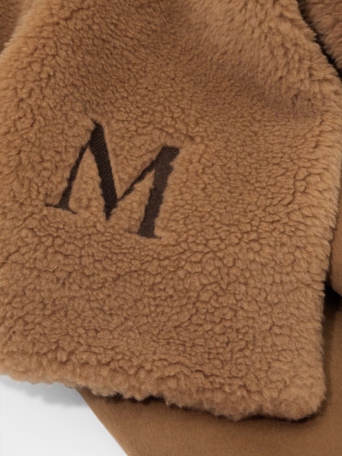 Teddy and wool blanket - CAMEL - Max Mara - 3