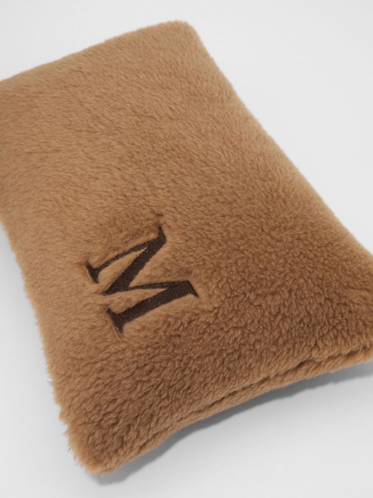 Teddy fabric cushion - CAMEL - Max Mara - 3