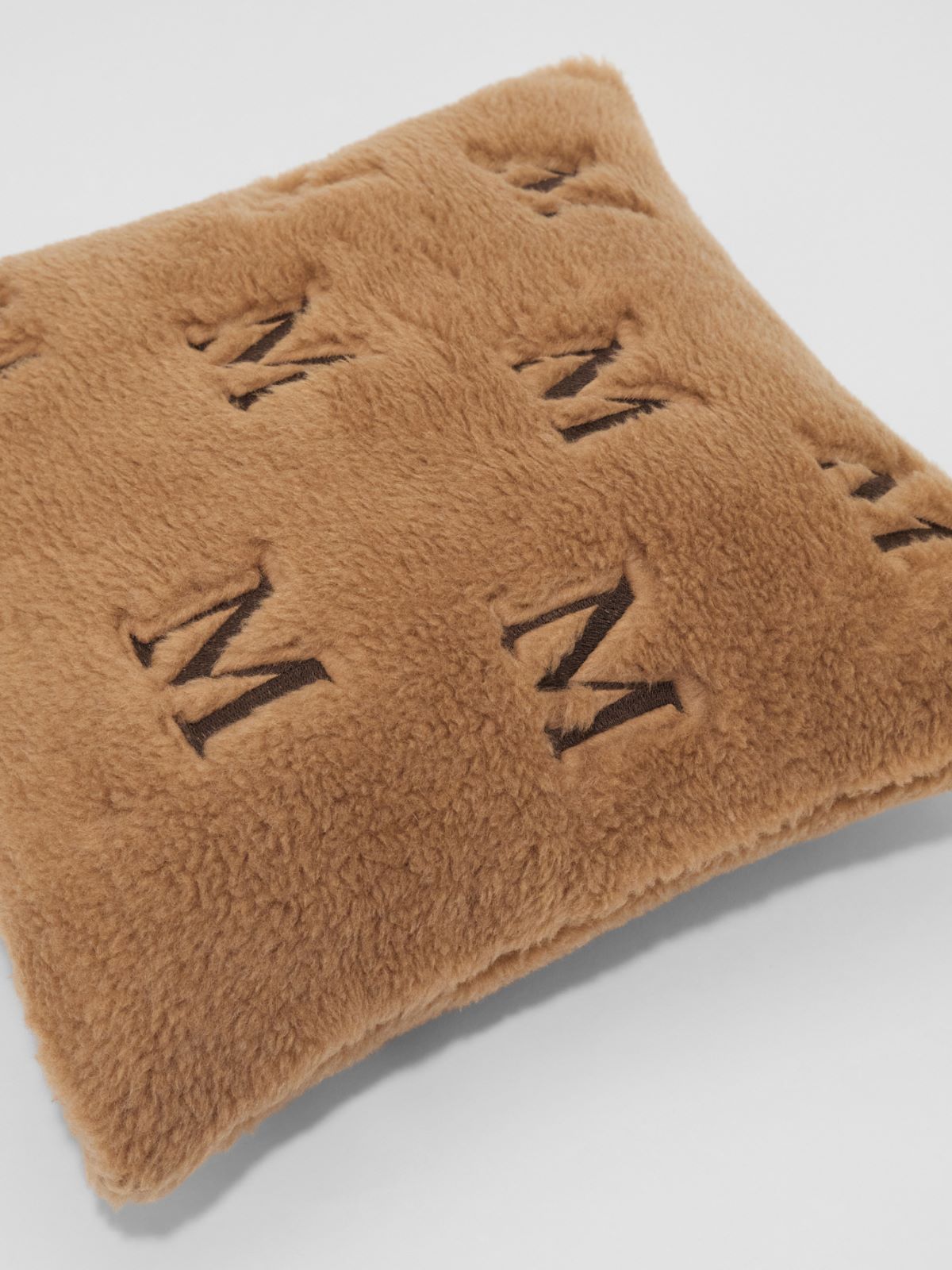 Teddy fabric cushion - CAMEL - Max Mara - 3