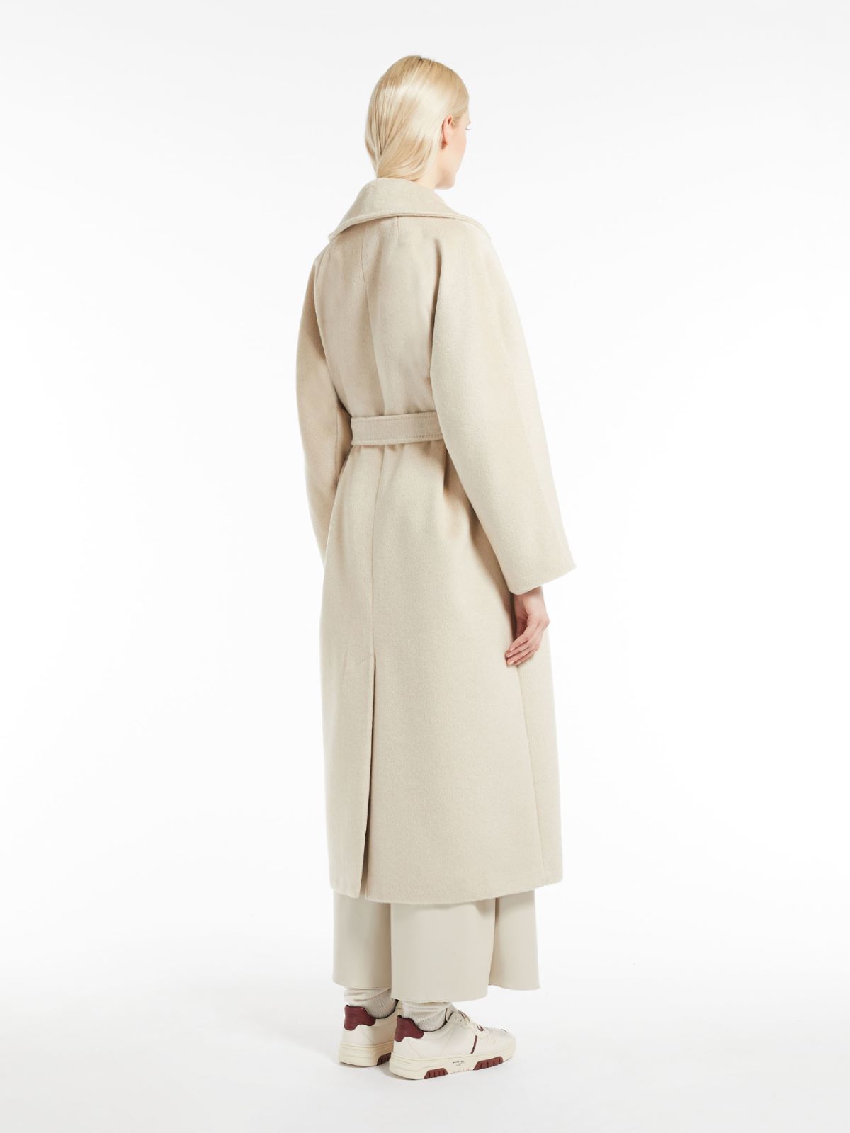 Manteau en laine, alpaga et mohair - IVOIRE - Max Mara - 3