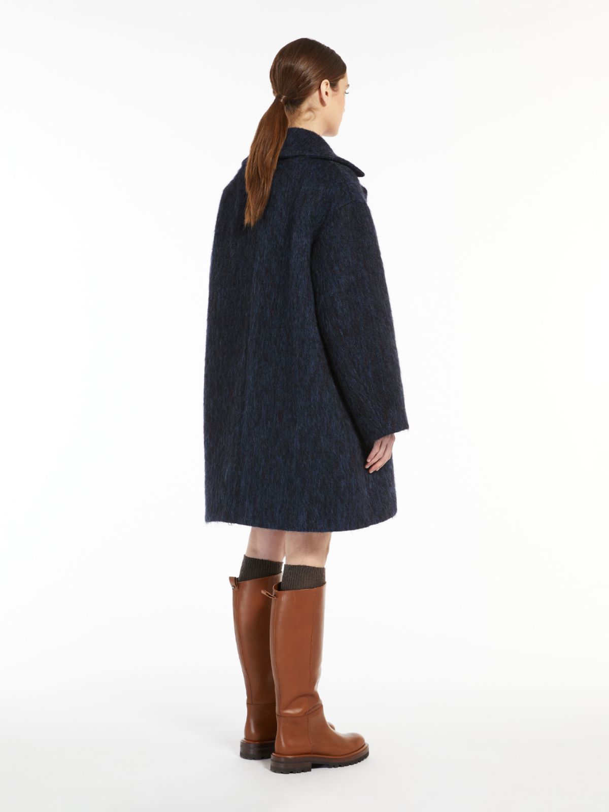 Wool, alpaca and mohair coat - ULTRAMARINE - Max Mara - 3