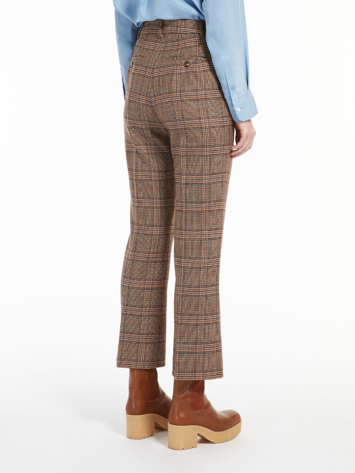 Wool twill trousers - TOBACCO - Max Mara - 3