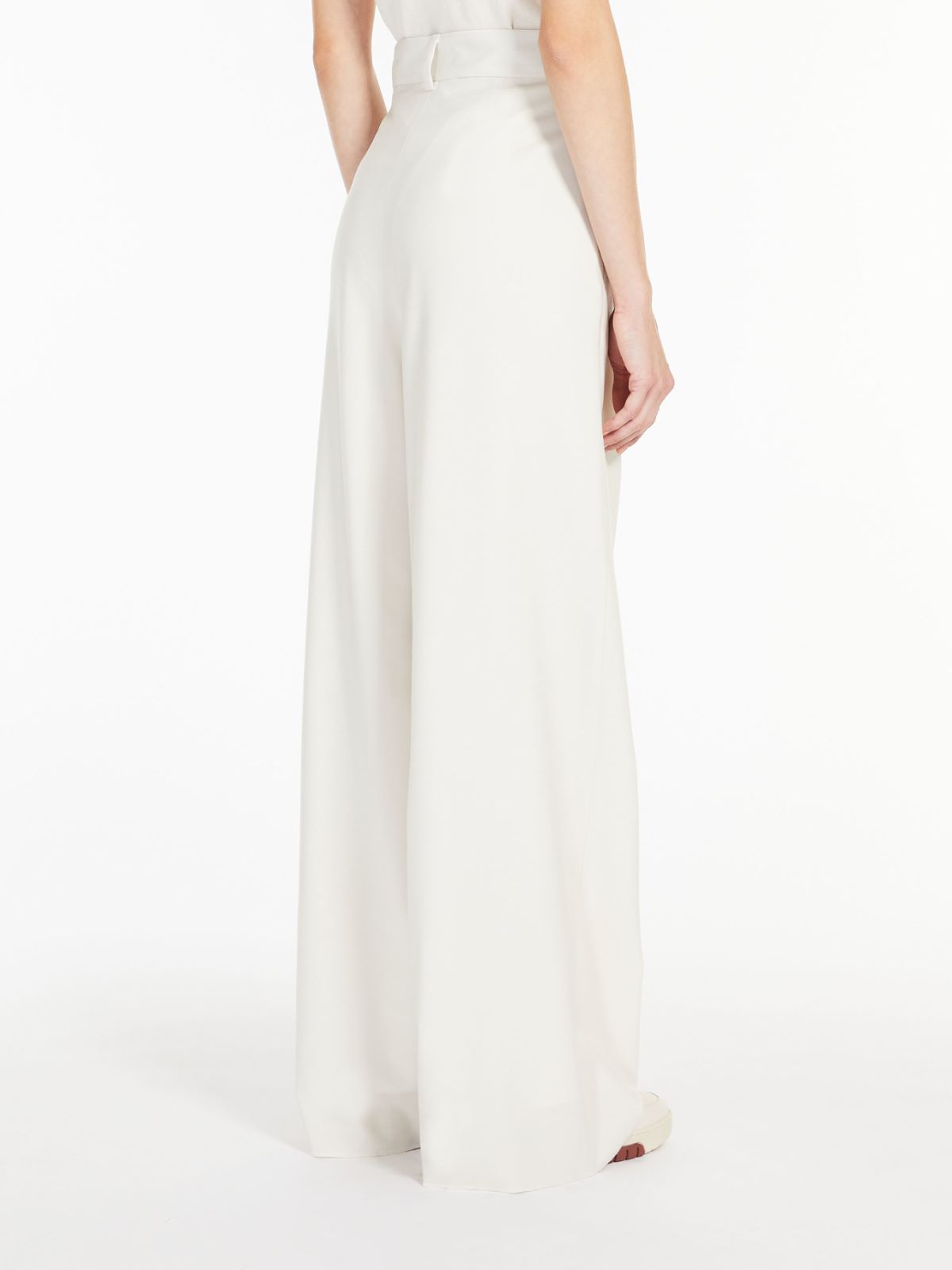 Wool trousers - IVORY - Max Mara - 3