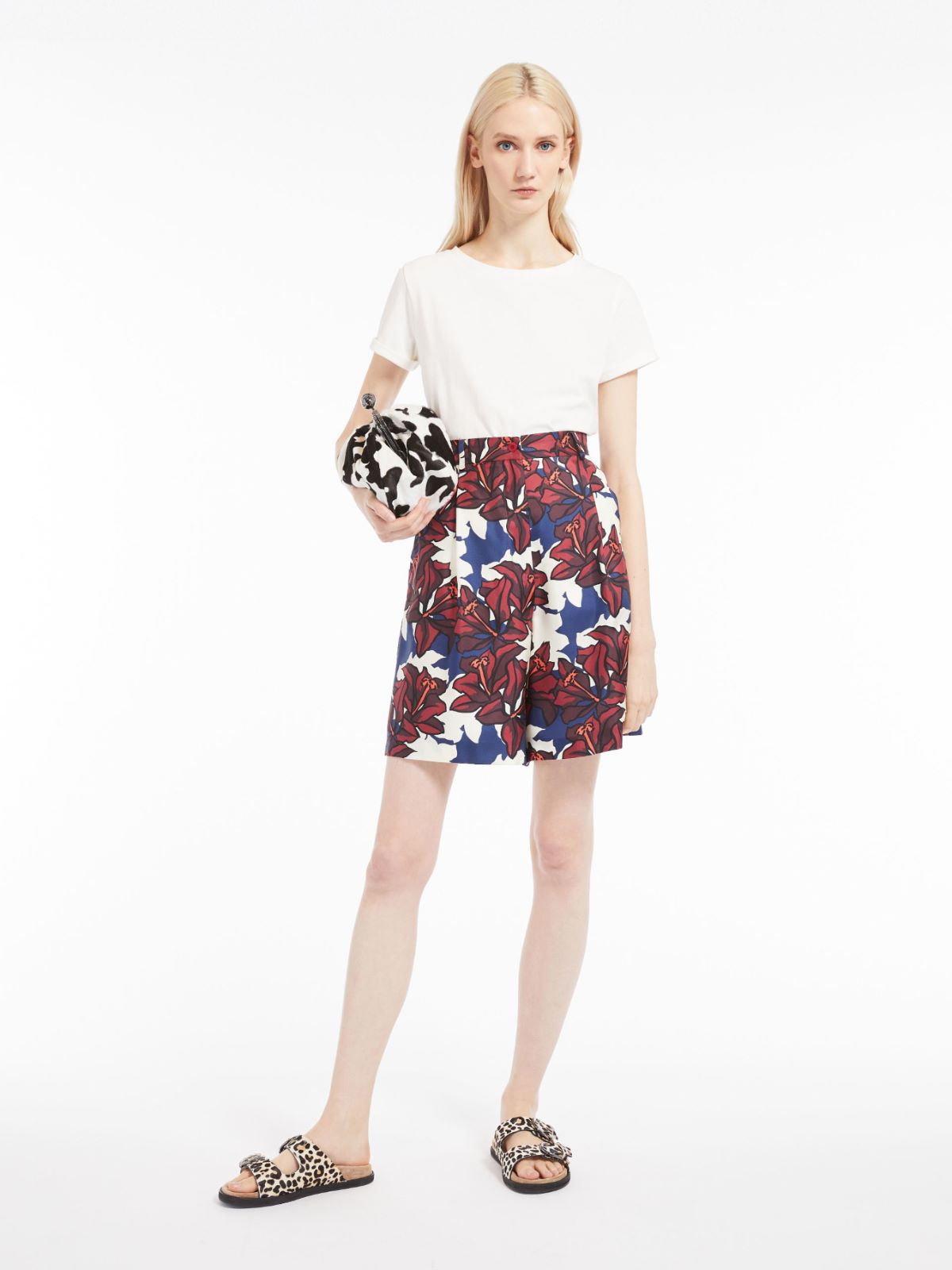 Seidentwill-Hose - CREME - Max Mara - 4