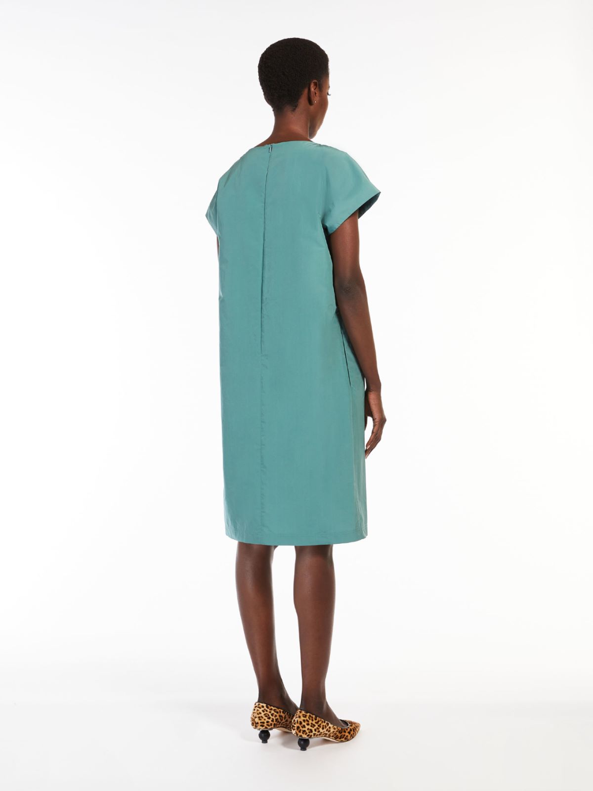Cotton-blend taffeta dress - JADE - Max Mara - 3