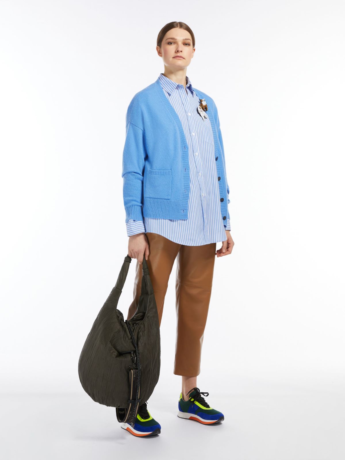 Cashmere cardigan - LIGHT BLUE - Max Mara